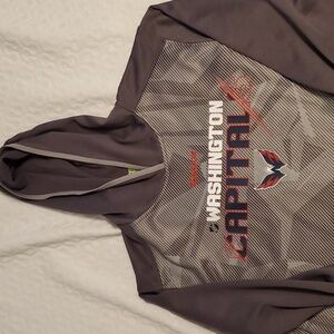 Capitals Reebok Center Ice Hoodie Large
